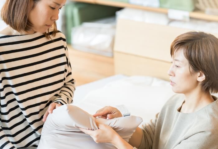 枕のメンテナンスにも対応しています