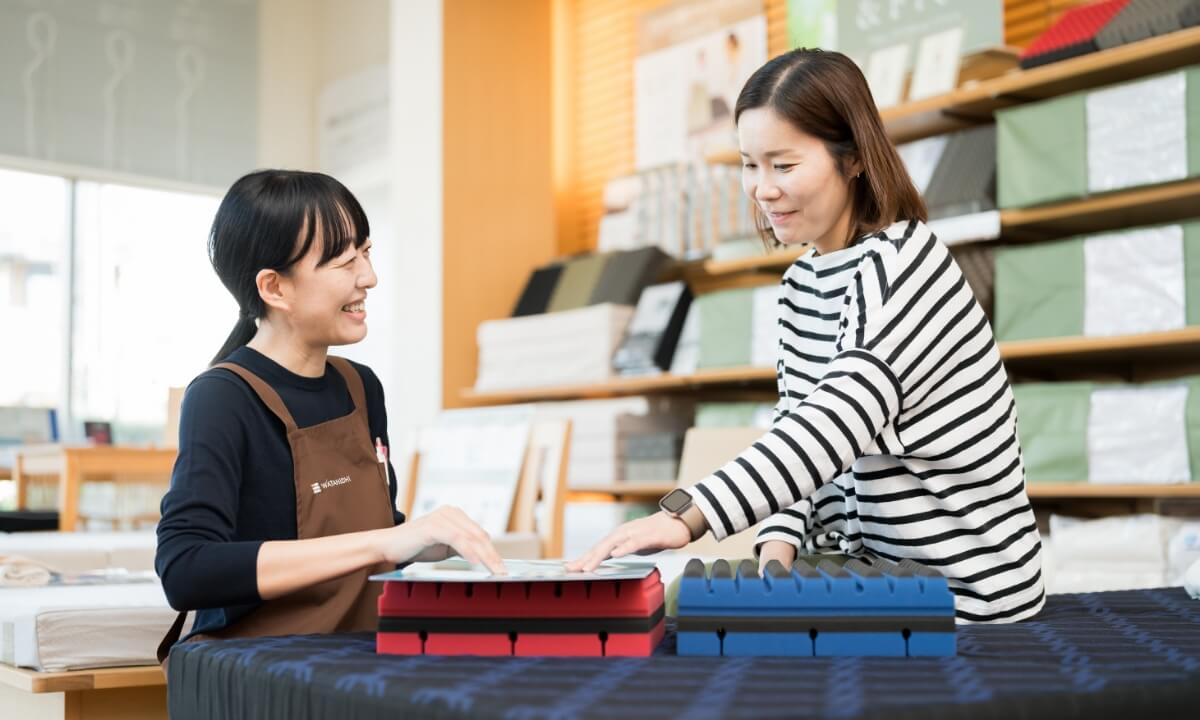 専門店ならではの寝具・サービスラインナップ