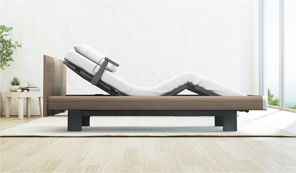 起き上がりがつらいお母様へ。体験して選んだ電動ベッド納品事例｜安城市｜アクティブスリープベッドCモデル