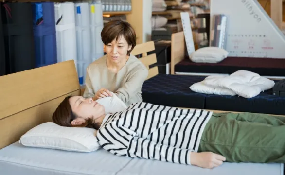 西川オーダーメイド枕｜肩こり、首こり、頭痛、不眠でお悩みの方へ